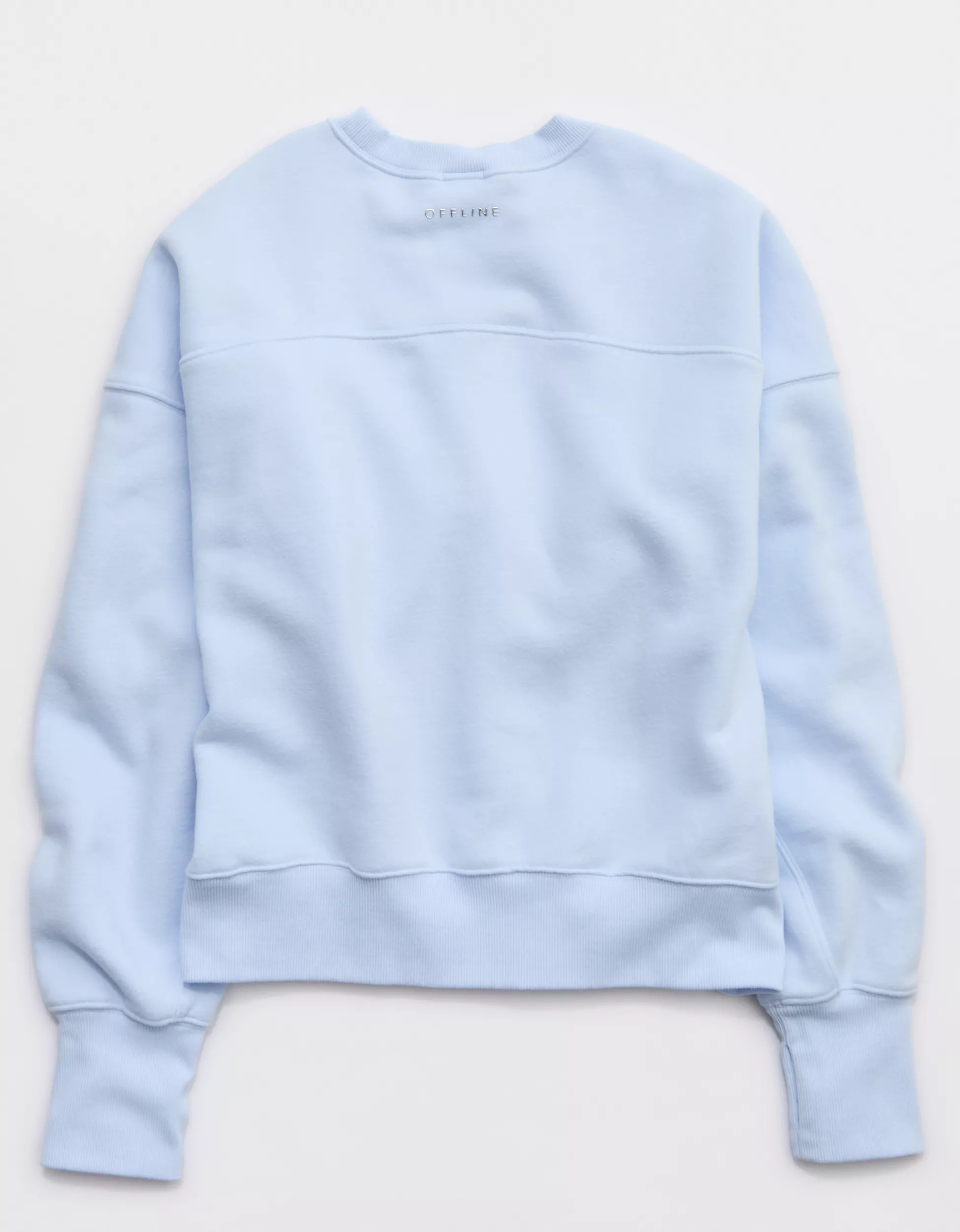 OFFLINE By Aerie Cloud Fleece Classic Crewneck Sweatshirt | Aerie