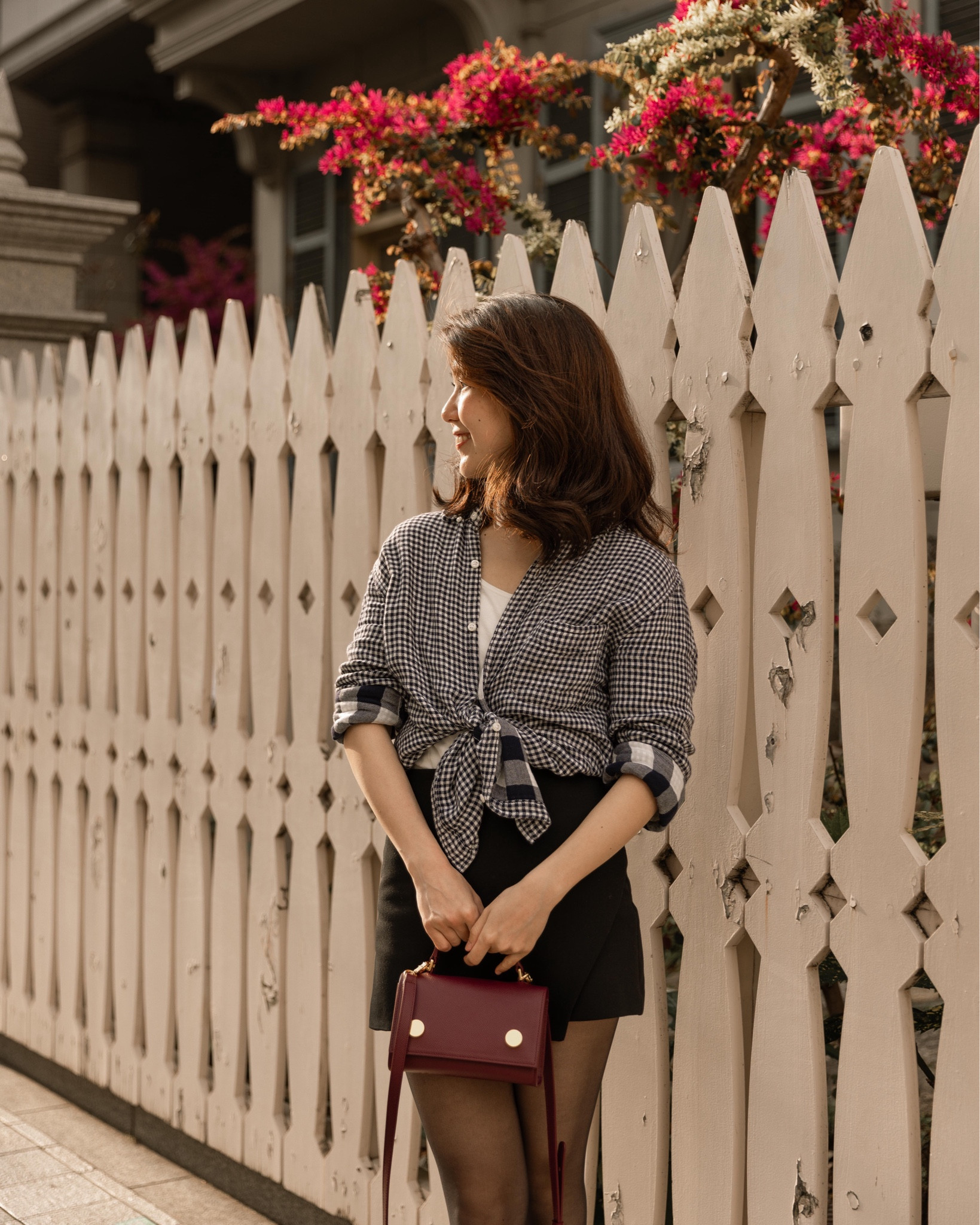 This spring outfit is inspired by 90s fashion icon Rachel Green! This gingham shirt tied at the front is the ultimate 90s fashion move <3

#LTKFindsUnder50 #LTKStyleTip