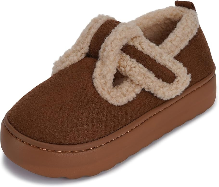 BRONAX Womens Adjustable Slippers | Cushioned Thick Sole House Shoes | Amazon (US)