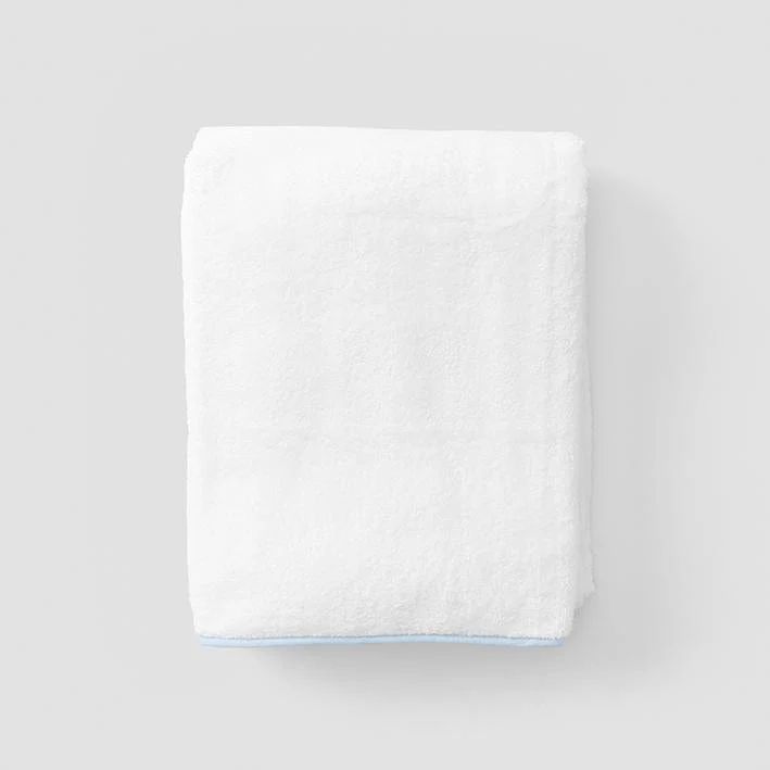 Piped Edge Bath Towel | Weezie Towels