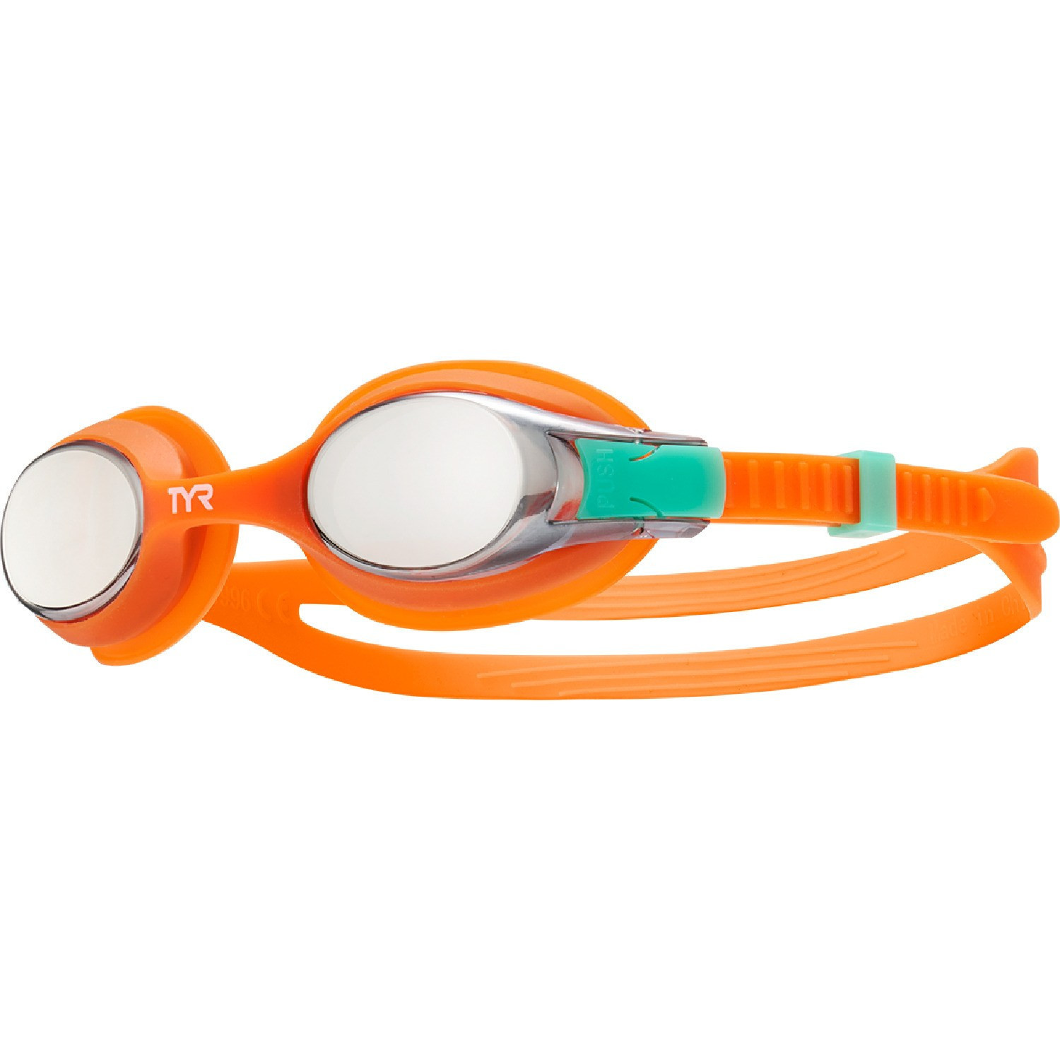 TYR Swimple Mirrored Swim Goggles  Orange | REI
