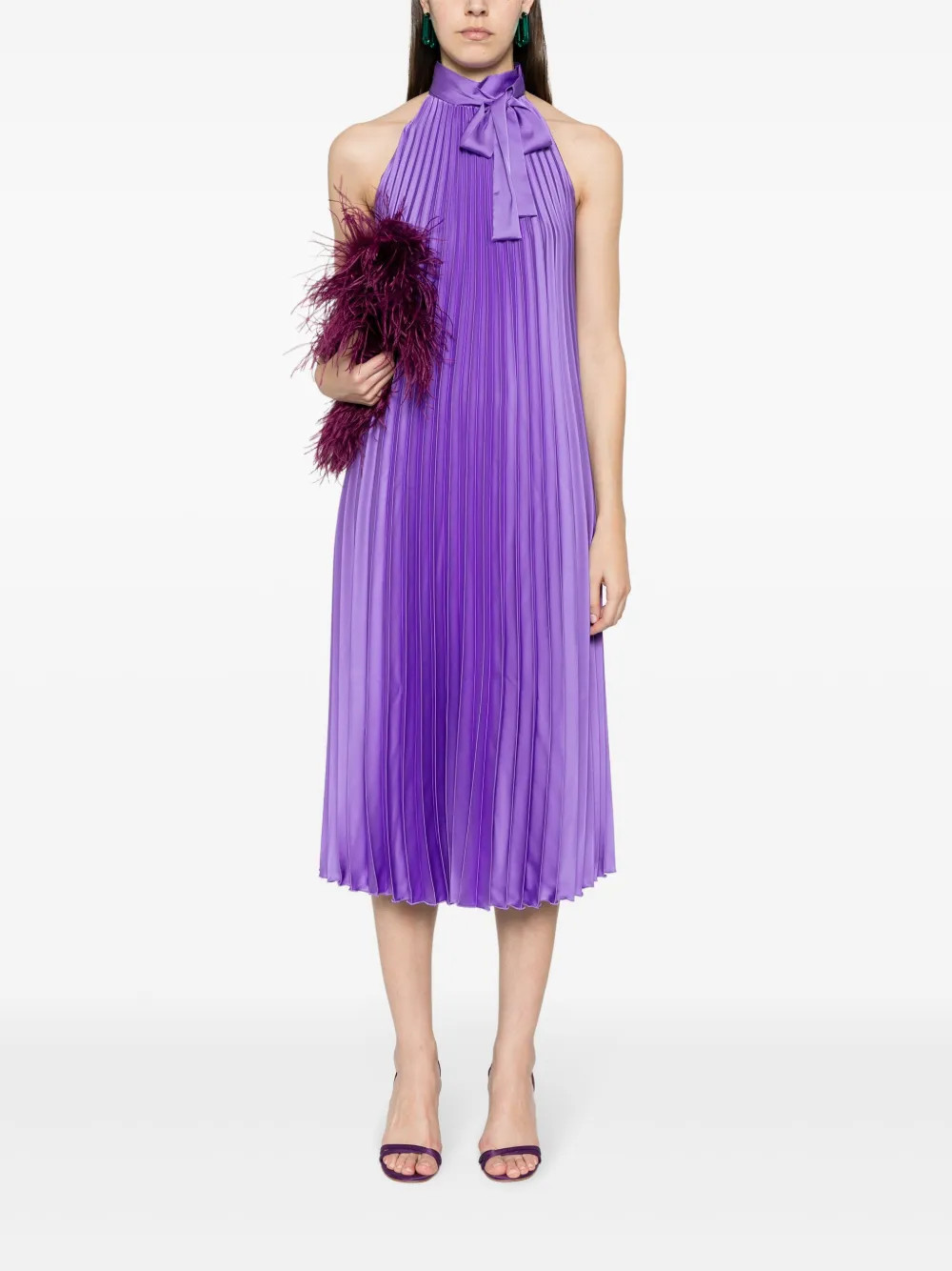 robe à design plissé | Farfetch Global