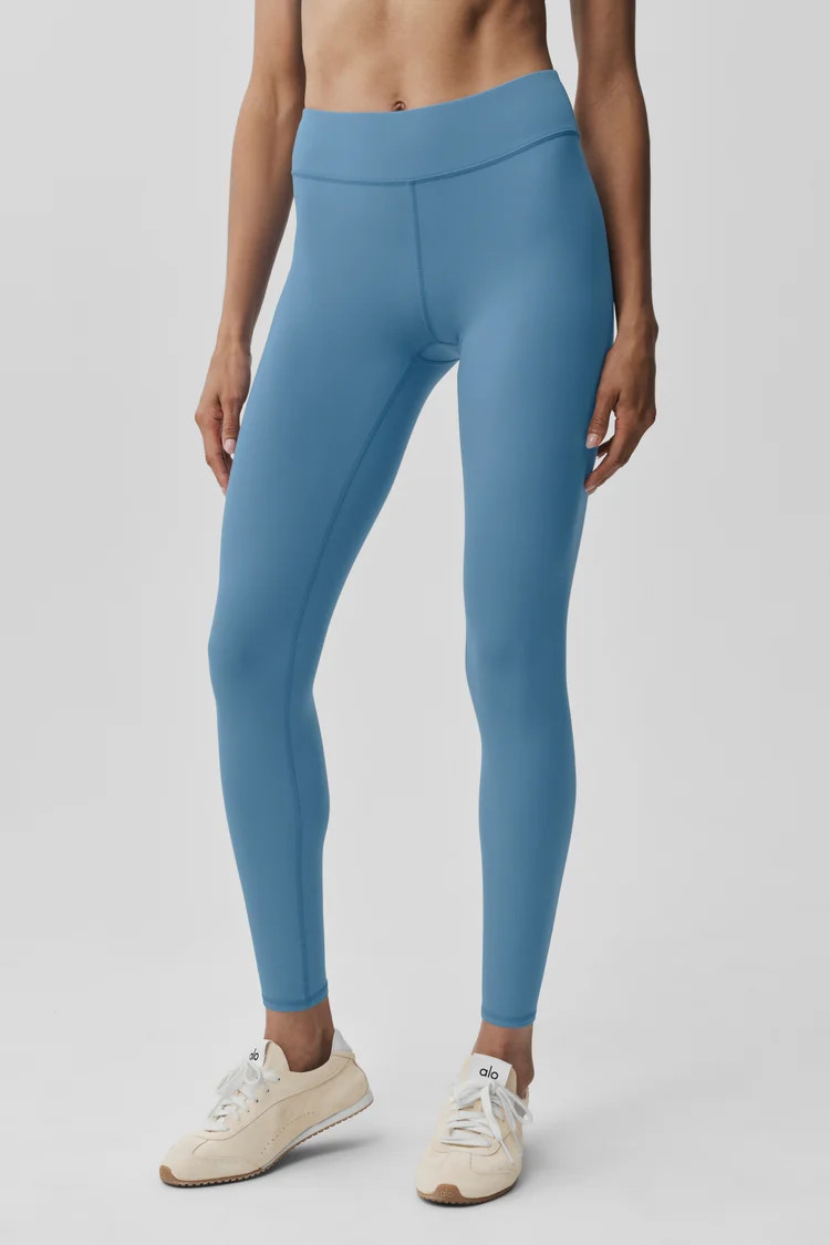 Airbrush Mid-Rise 7/8 Legging | Alo Yoga