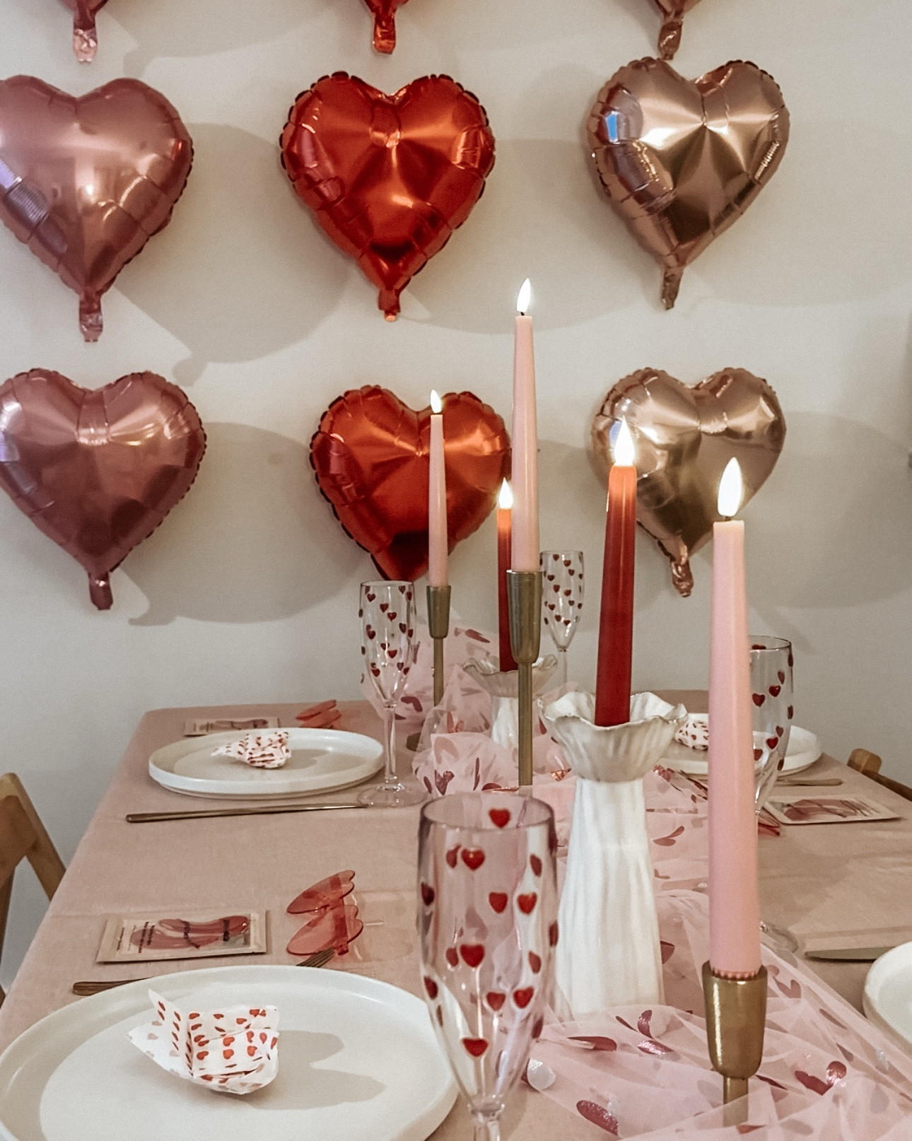 Valentines / Galentines Tablescape and backdrop ❤️

#LTKSeasonal #LTKHome