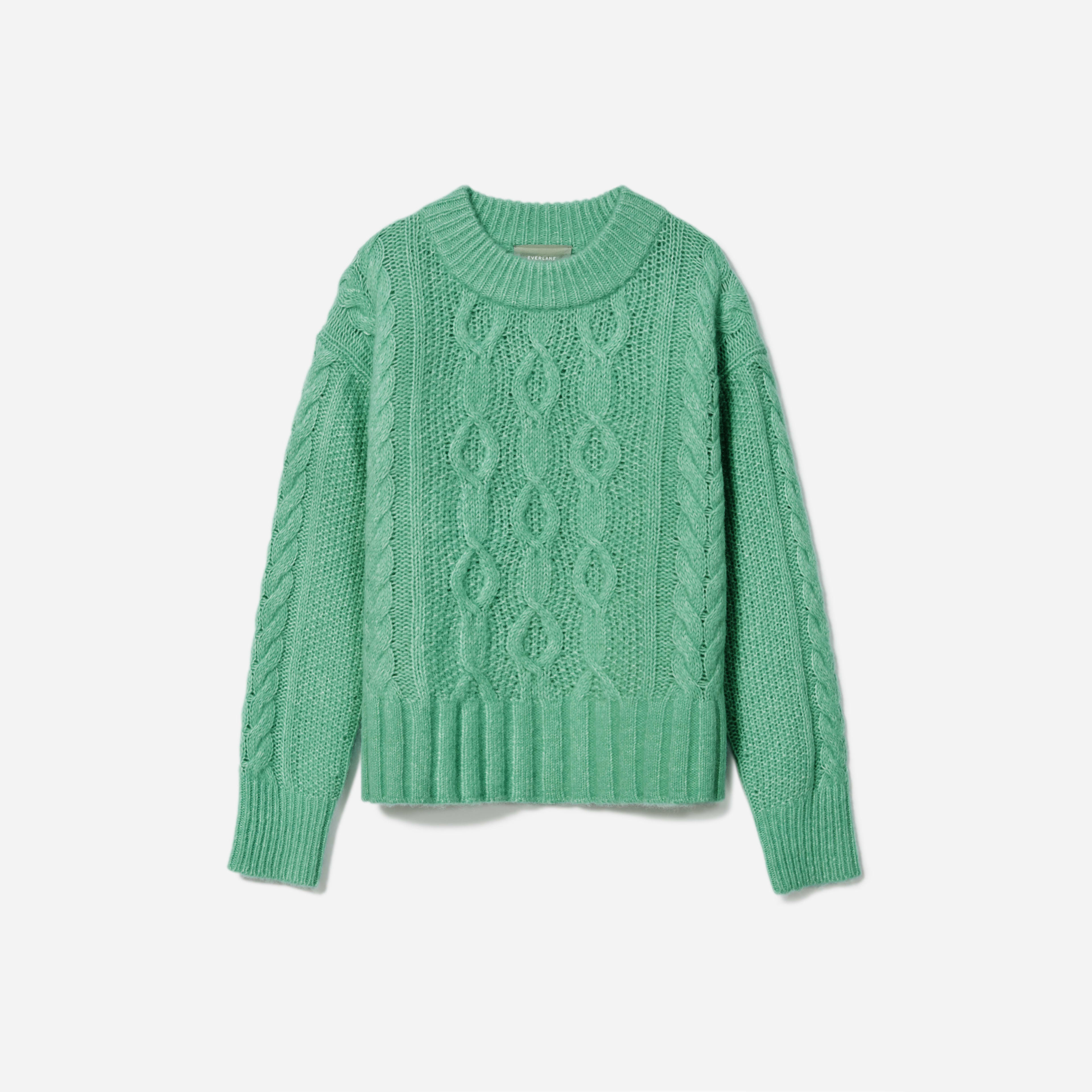 The Cloud Cable-Knit Crew | Everlane