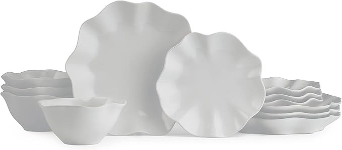 Portmeirion Sophie Conran Floret 12 Piece Dinnerware Set | Service for 4 | Elegant Dinnerware Ser... | Amazon (US)