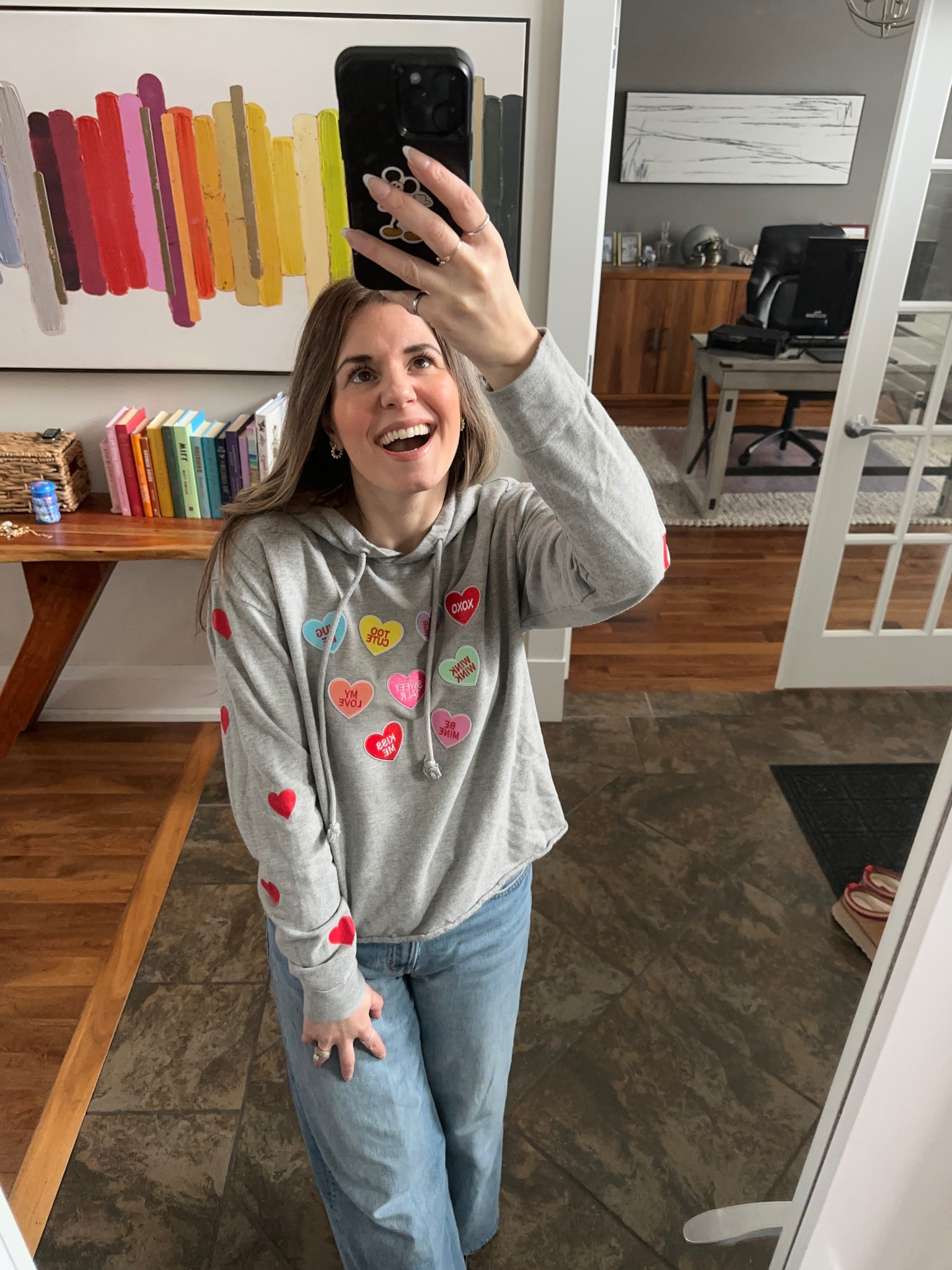 DIY heart sweater 

#LTKstyletip #LTKwinter #LTKpartywear