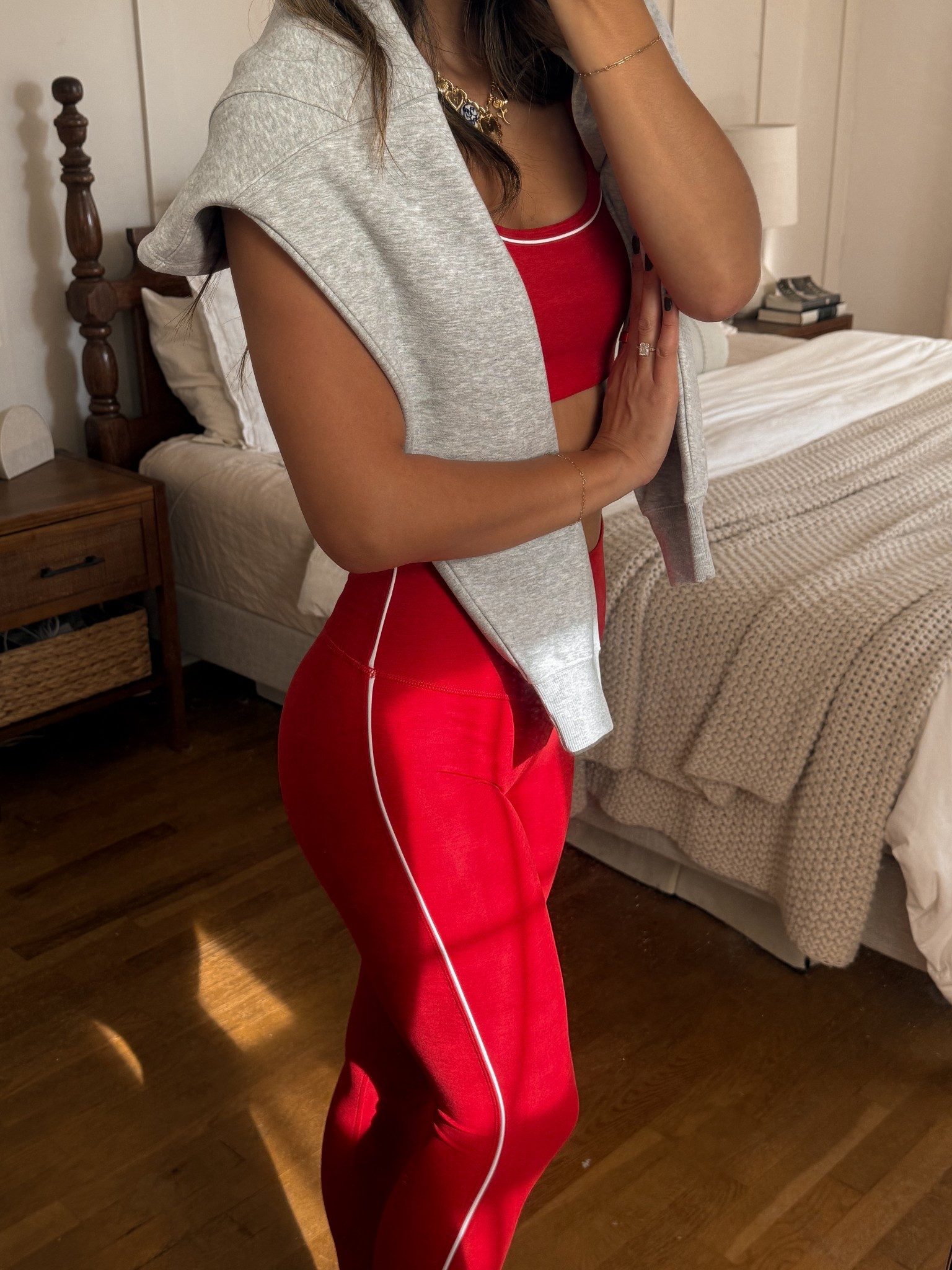 Llittle red gym fit! 

#LTKActive #LTKStyleTip #LTKSaleAlert