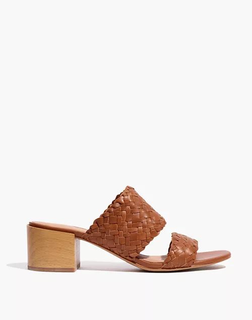 The Kiera Mule Sandal in Woven Leather | Madewell