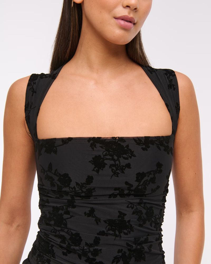 Women's The A&F Ava Mesh Top | Women's Tops | Abercrombie.com | Abercrombie & Fitch (US)