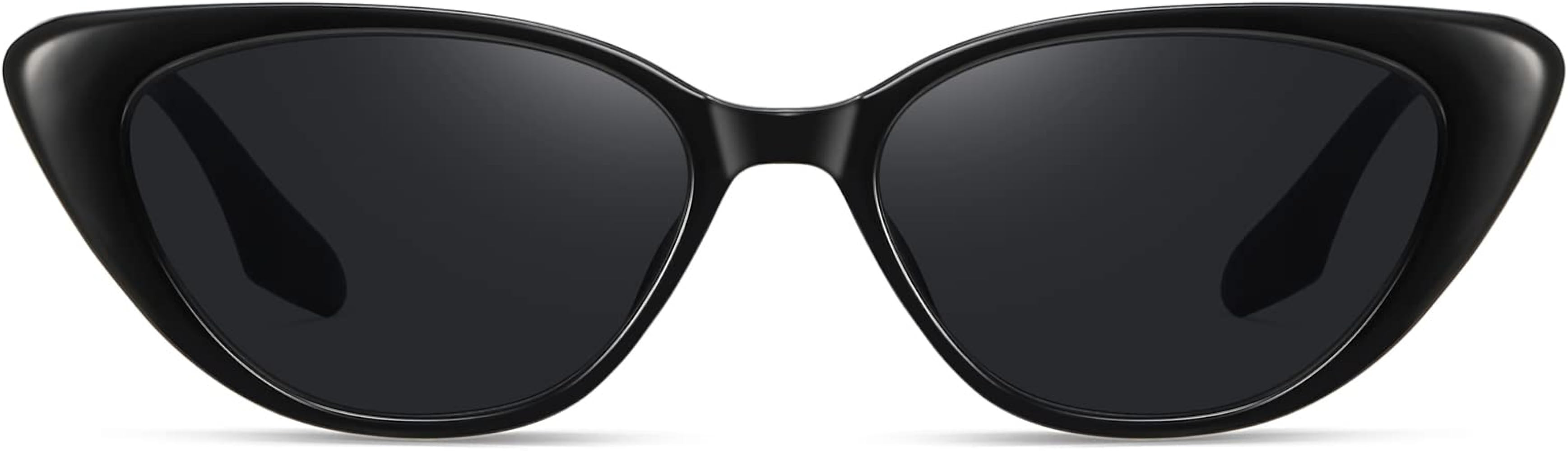 Retro Vintage Narrow Cat Eye Sunglasses for Women 90s Small Chic Style Trendy Sunnies UV400 Prote... | Amazon (US)