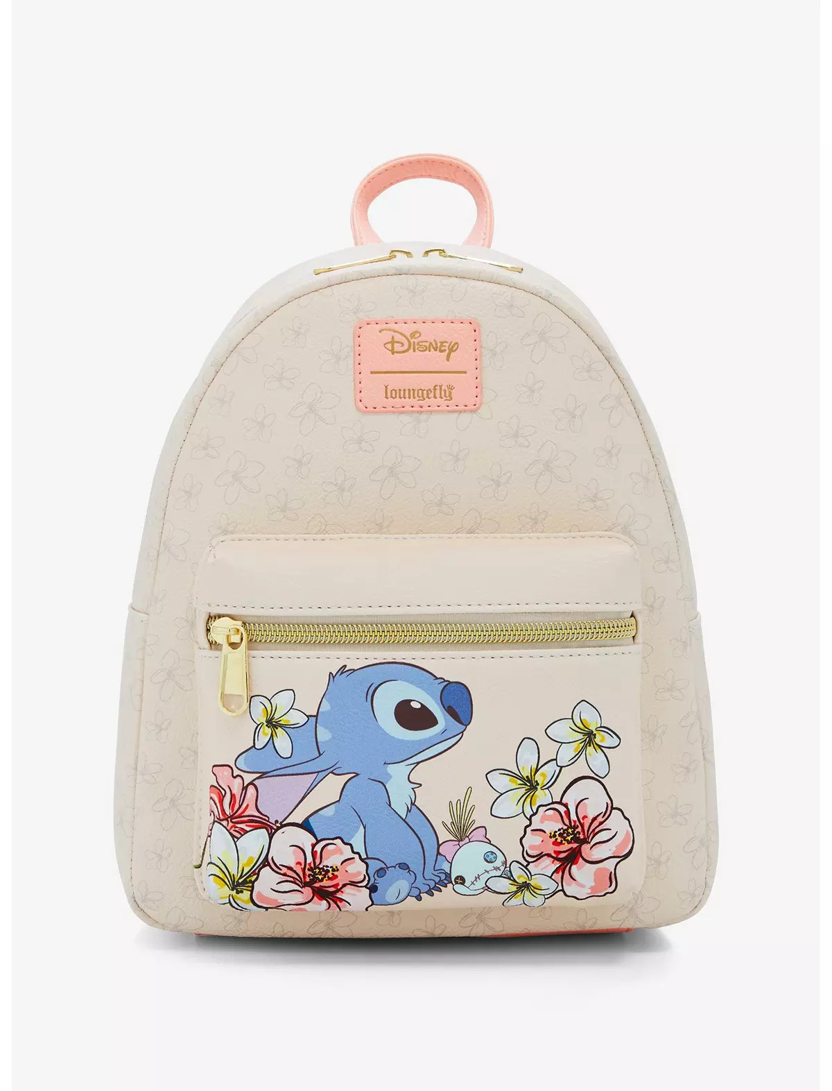 Loungefly Disney Stitch Tropical Flowers Mini Backpack | Hot Topic | Hot Topic