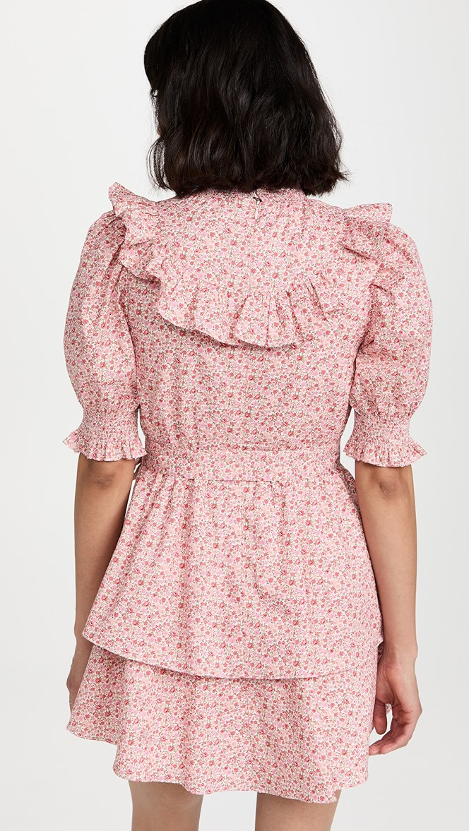 Floral Puff Sleeve Mini Dress | Shopbop