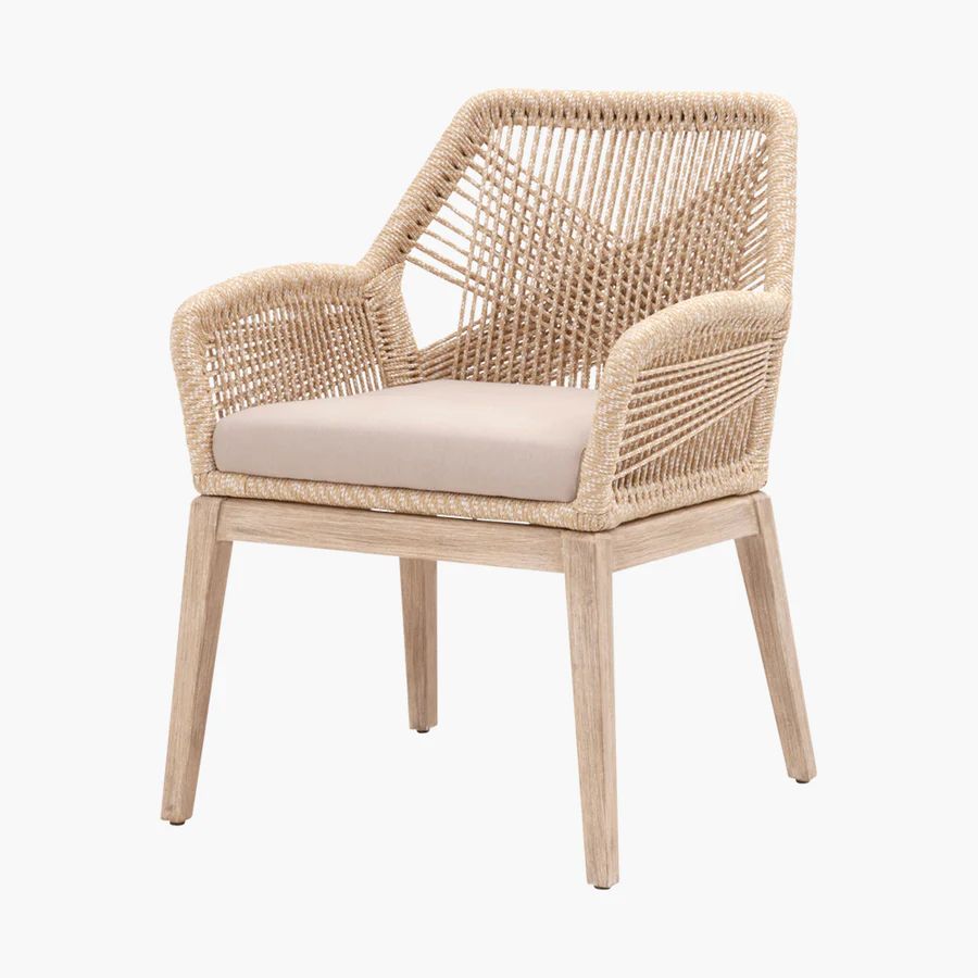 Set of Two Luca Sand Arm Chairs | Dear Keaton