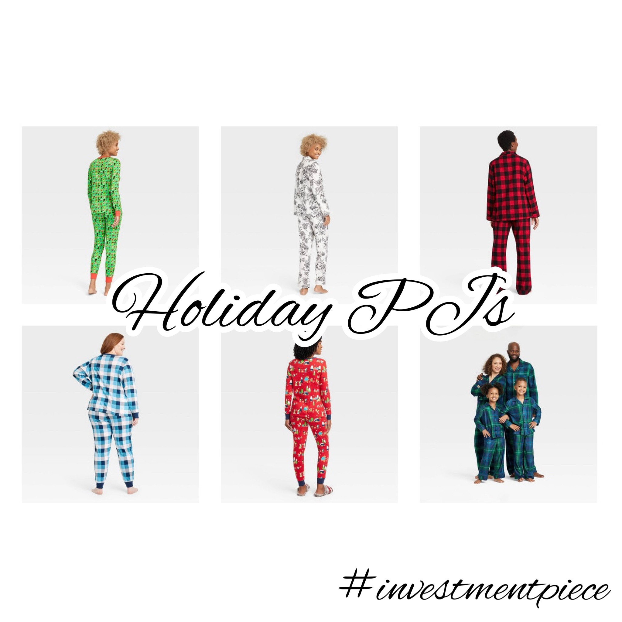 One of my favorite holiday traditions are matching family pjs- these range from plaids to patterns and are avail for the whole fam @target (pick up available!) #investmentpiece 

#LTKHoliday #LTKSeasonal #LTKunder50