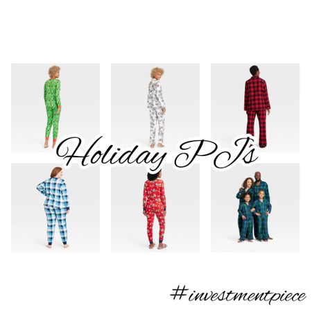 One of my favorite holiday traditions are matching family pjs- these range from plaids to patterns and are avail for the whole fam @target (pick up available!) #investmentpiece 

#LTKHoliday #LTKSeasonal #LTKunder50