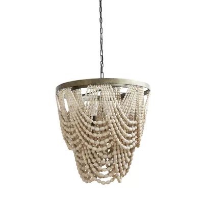 Hatfield Metal/Wood 3-Light Novelty Chandelier | Wayfair North America