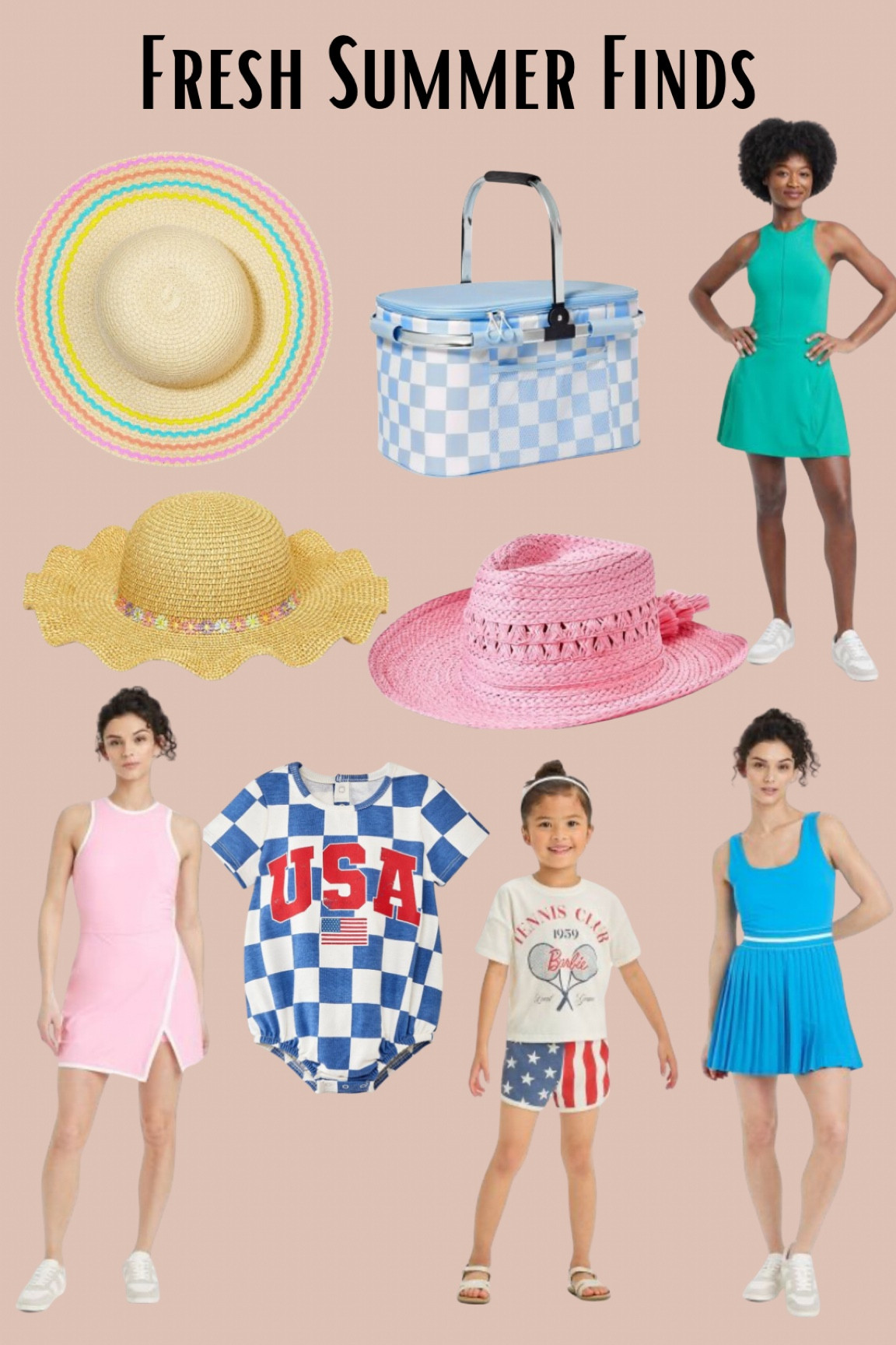 My recent favorite target finds at the best price points!! The athleisure dresses are perfect, girls hats to die for, cutest 4th of July outfits, and coolers on sale!!

#LTKFitness #LTKFindsUnder50 #LTKFamily