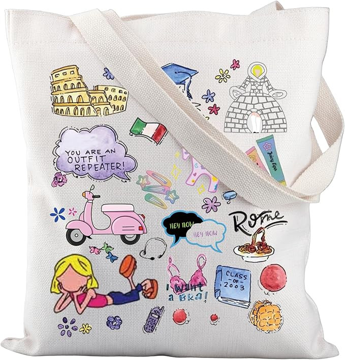 G2TUP Lizzie Tote Bag The Lizzie Show Inspired Tote Bag Lizzie Fan Shopping Bag | Amazon (US)