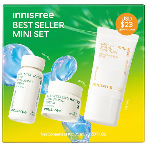 Hydrate + Protect Bestseller Minis Set - innisfree | Sephora | Sephora (US)