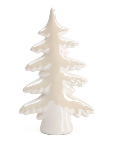 8in Porcelain Glazed Tree | TJ Maxx