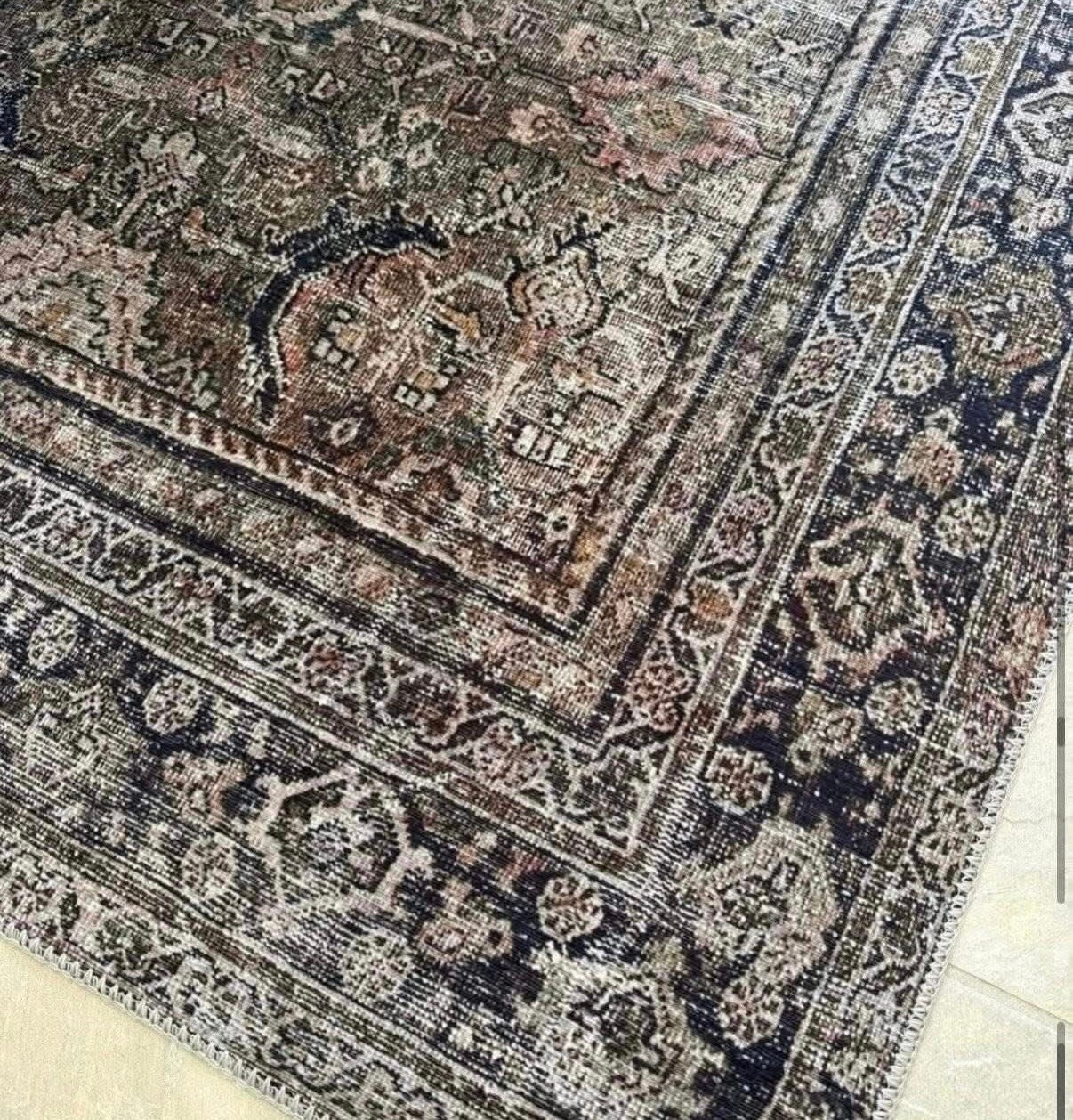 This vintage-style rug has been one of my top sellers ALL year! 😍 7×9 under $175 — unreal. Sizes are disappearing quickly, so grab yours before it’s out! Click to shop more gorgeous rug picks 🤎

#LTKHoliday #LTKHome #LTKSaleAlert