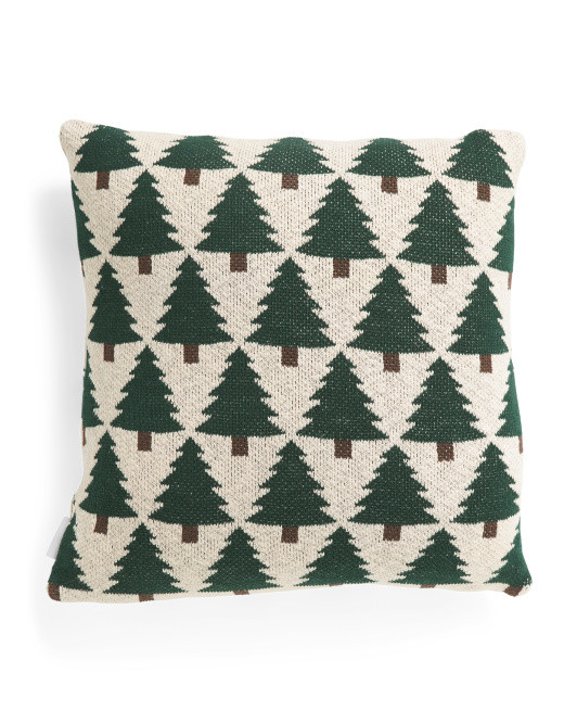 20x20 Christmas Tree Pillow | TJ Maxx