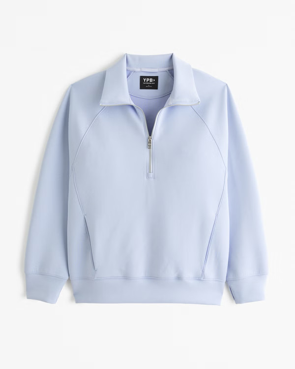 YPB neoKNIT Legging-Friendly Half-Zip | Abercrombie & Fitch (US)