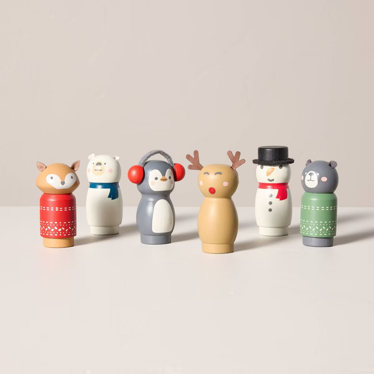 Toy Winter Peg Pals (Set of 6) - Hearth & Hand™ with Magnolia | Target