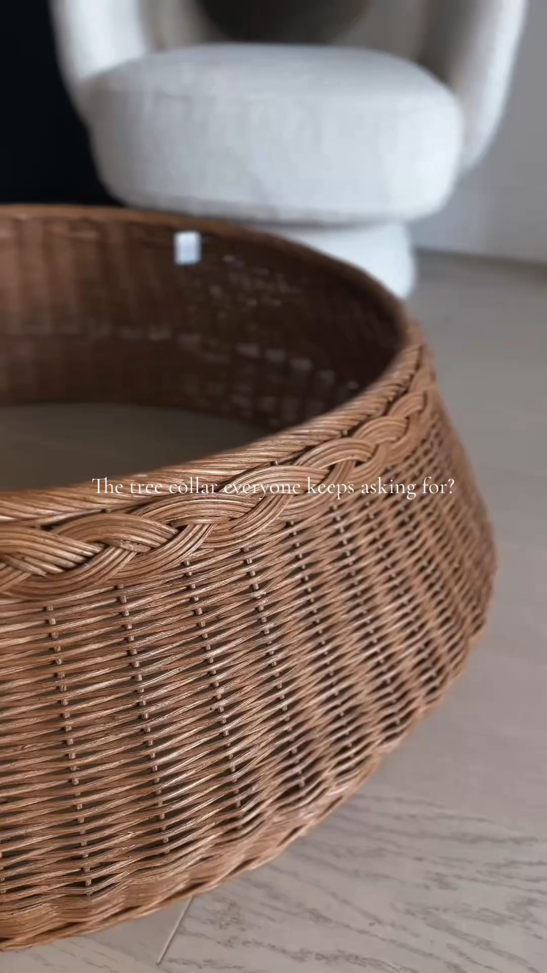 This woven tree collar has been my top seller all season and it finally went on sale ✨
It adds the perfect minimalist, cozy touch to your Christmas tree.

.#christmasdecor #holidaydecor #minimalistchristmas #modernchristmas #christmastreeideas #treecollar #treebasket #holidaystyling #homedecorfavorites #ltkseasonal #ltktrending #cozychristmas #modernhome #neutralchristmas #
#christmastreecollar 

#LTKHome #LTKSeasonal #LTKHoliday