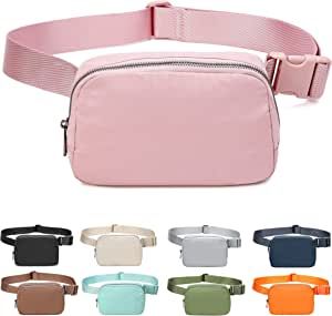 Fanny Belt Bag Waist Pack Crossbody Bags Bum Bag for Running Hiking Travel Workout Adjustable Str... | Amazon (US)