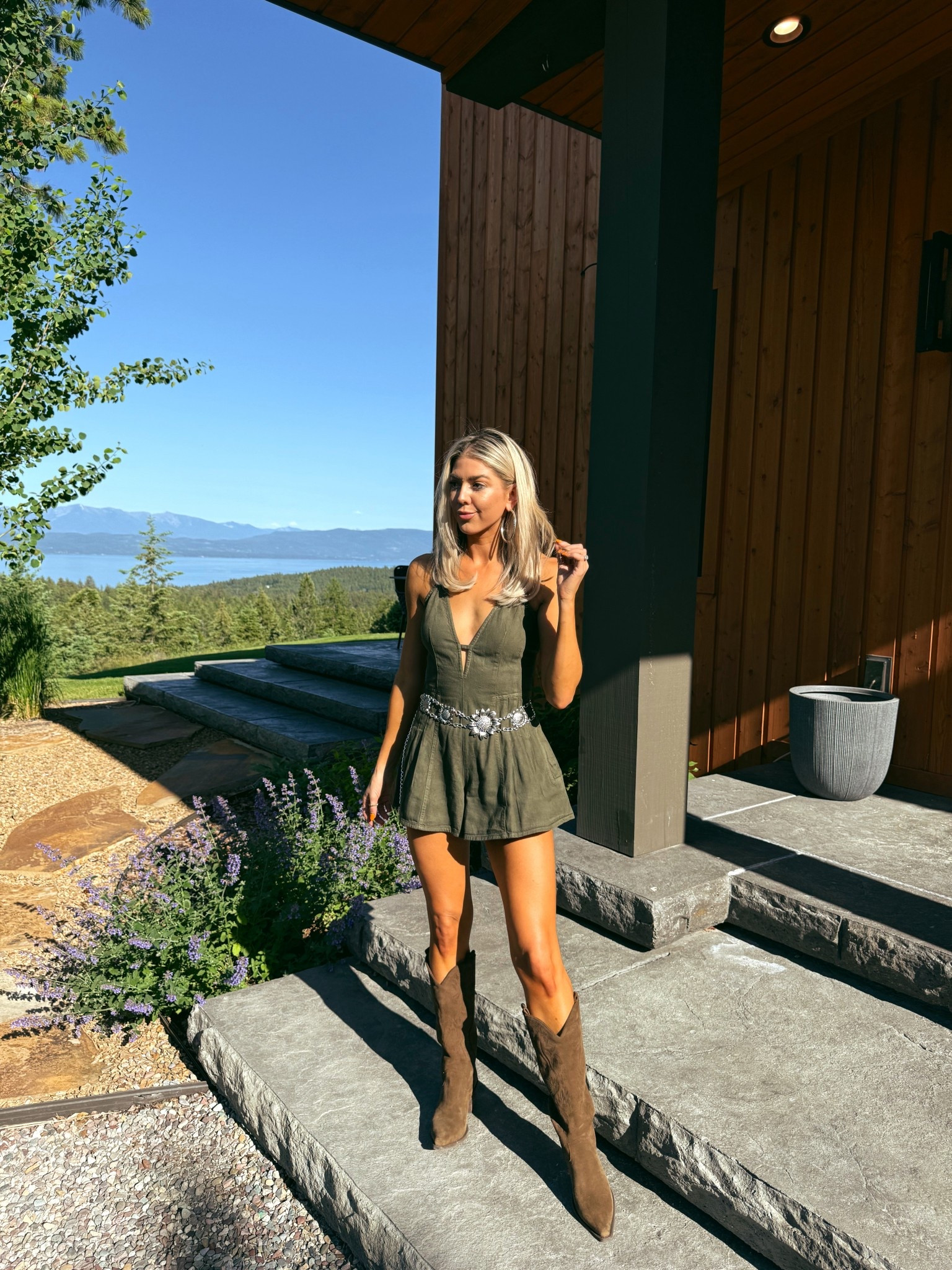 This Free People romper is a must. Love it paired with this flower belt and brown Jeffrey Campbell cowboy boots 

#LTKShoeCrush #LTKFindsUnder100 #LTKFindsUnder50