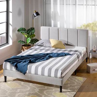 Zinus Upholstered Platform Bed | Wayfair North America