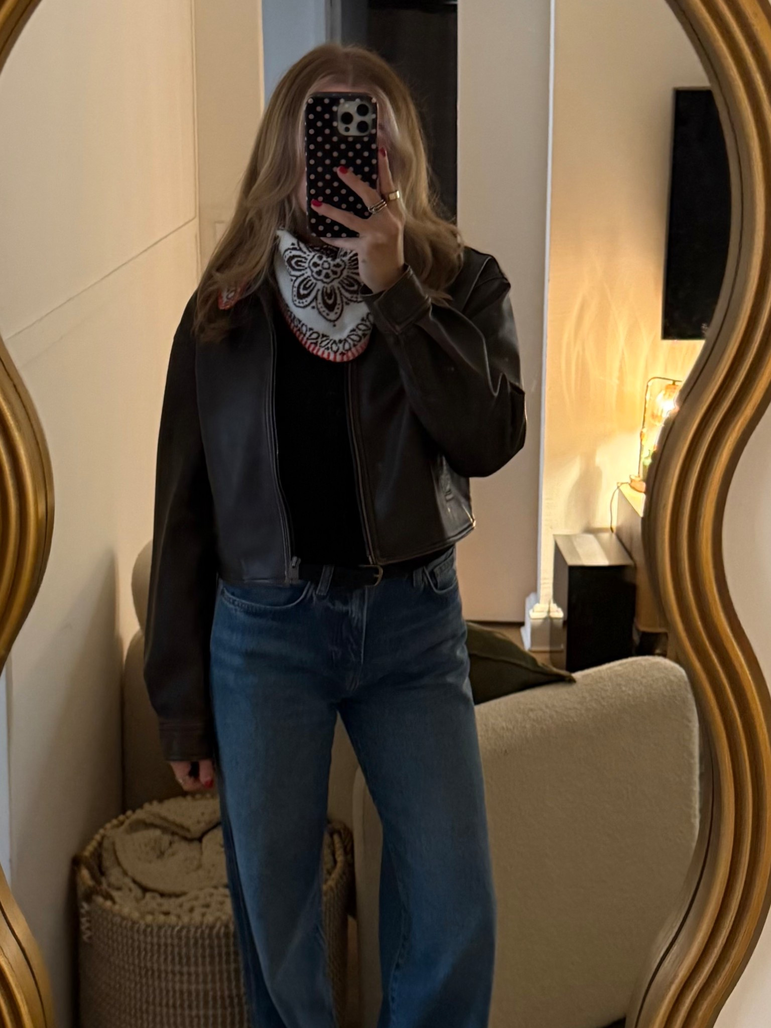 Triangle scarf from free people 

#LTKootd #LTKgrwm #LTKFindsUnder50