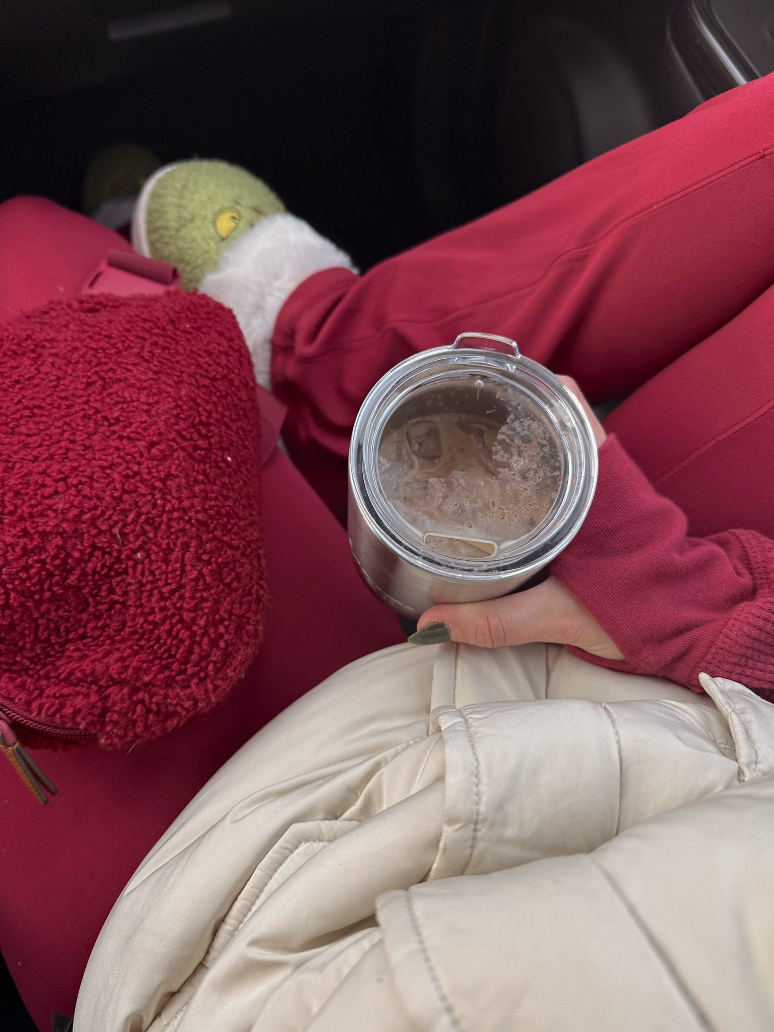 Cozy festive passenger princess ootd 
Leggings- medium, tts
Slippers- size up

#LTKActive #LTKSeasonal #LTKHoliday