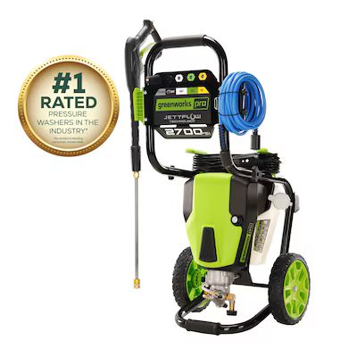 Greenworks Pro 2700 PSI 2.3-Gallons Cold Water Electric Pressure Washer | Lowe's