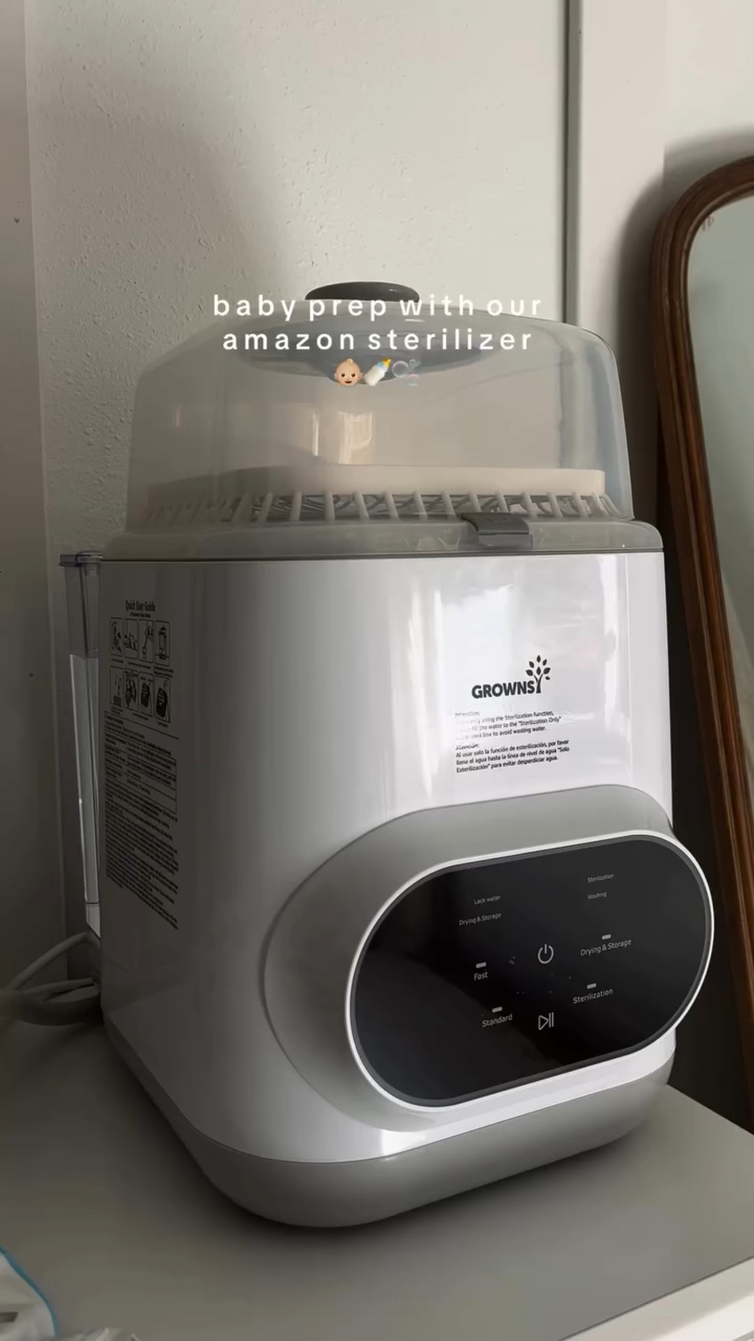 3 more months to go & we are getting prepped for baby girl’s arrival 🫶🏼 love this amazon sterilizer (still have so much to get + do but one step at a time) 😂🤍👏🏼 comment SHOP for amazon baby sterilizer or find it on my amazon storefront 

baby finds , baby must haves , baby registry must haves, baby sterilizer, amazon baby finds #amazonbaby #babyamazonfinds #amazonbabyfinds #bottlesterilizer