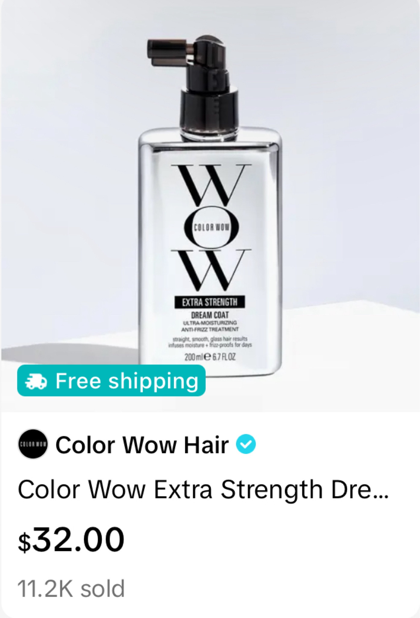 Hair and humidity protectant 10/10 make sure you spray your hair throughly !