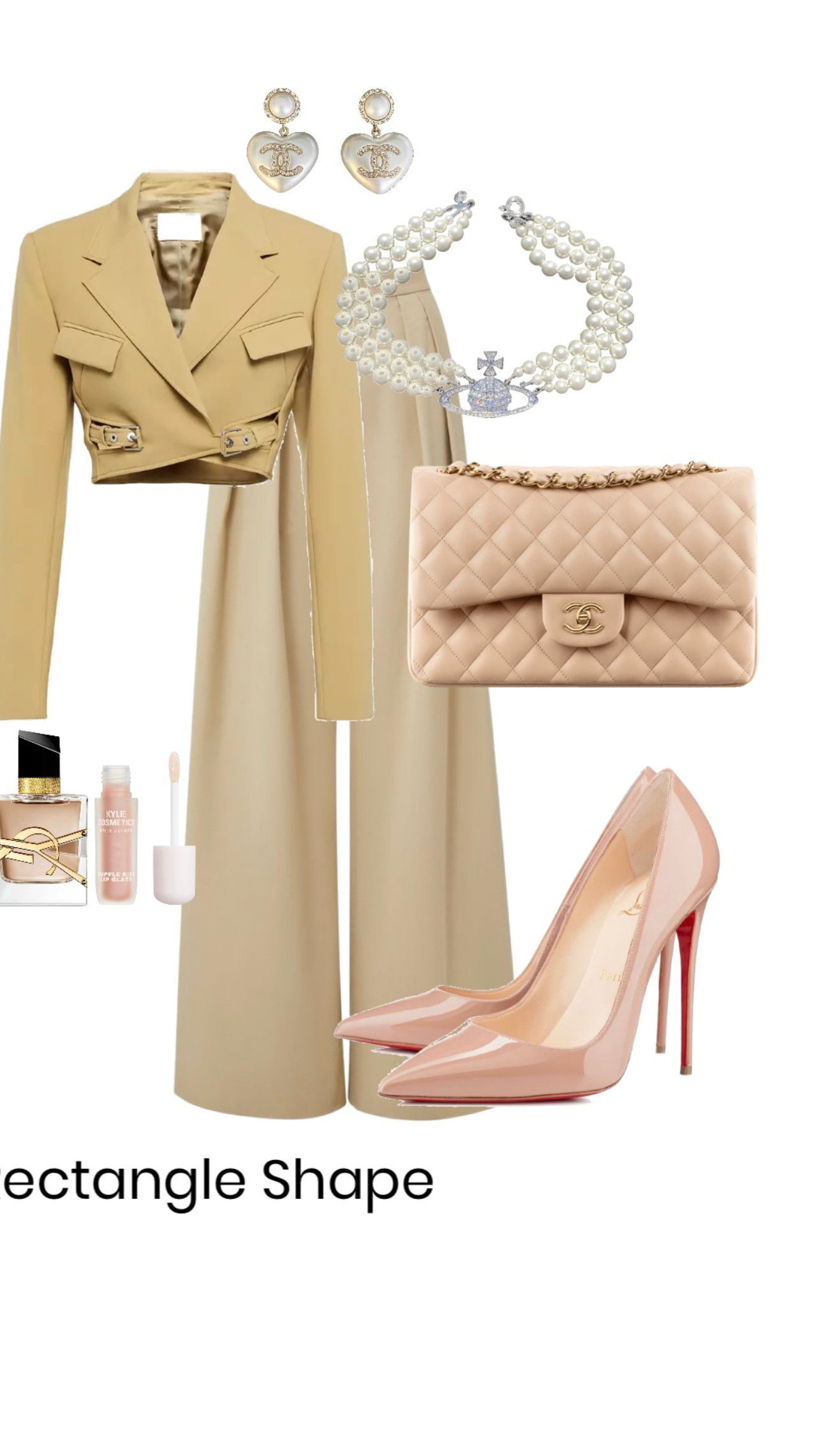 Outfit for body type (rectangle shape)