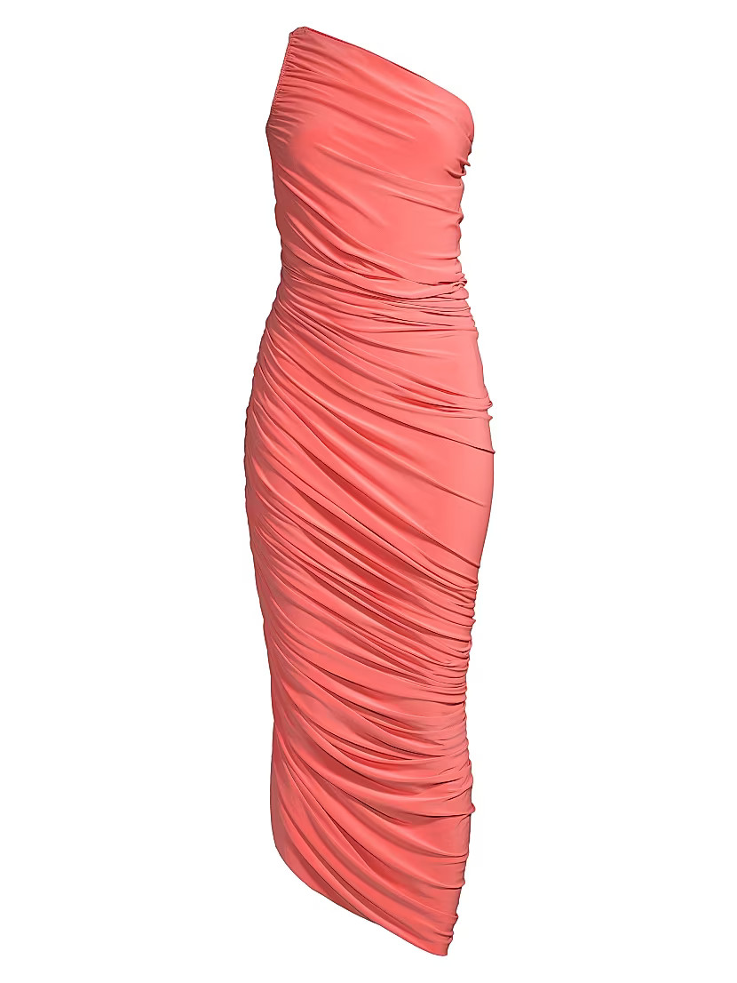 Diana Ruched One-Shoulder Gown | Saks Fifth Avenue (UK)
