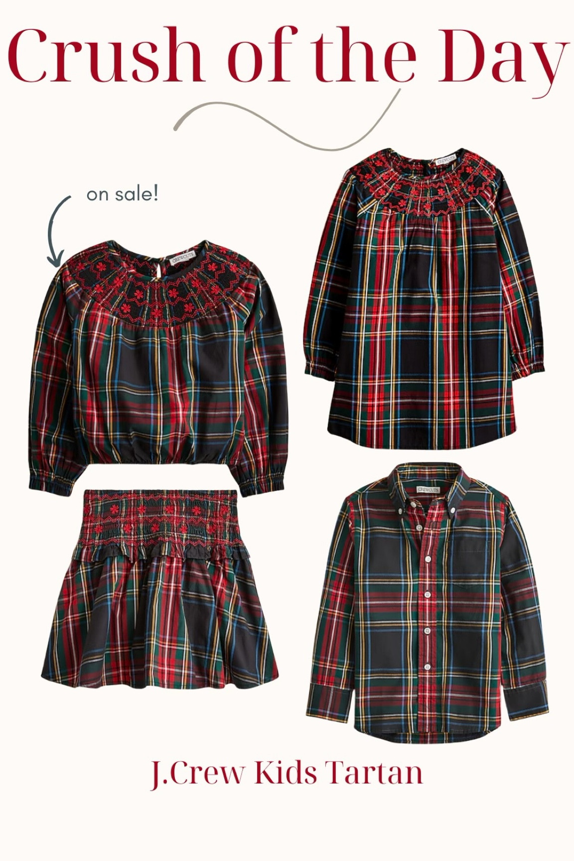 Crush of the day must be these @jcrew kids tartan pieces! Currently on sale and great for the holidays or even Christmas card pics!

#LTKHoliday #LTKSeasonal