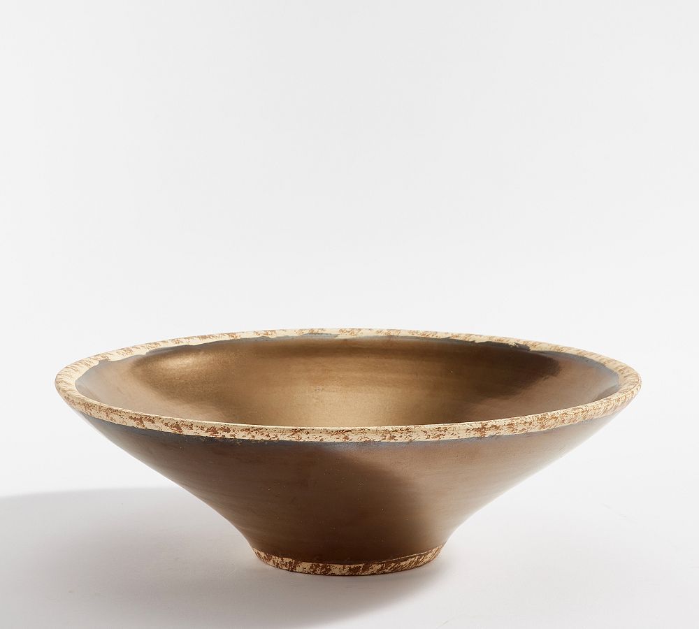 Tilden Metallic Ceramics Collection | Pottery Barn (US)