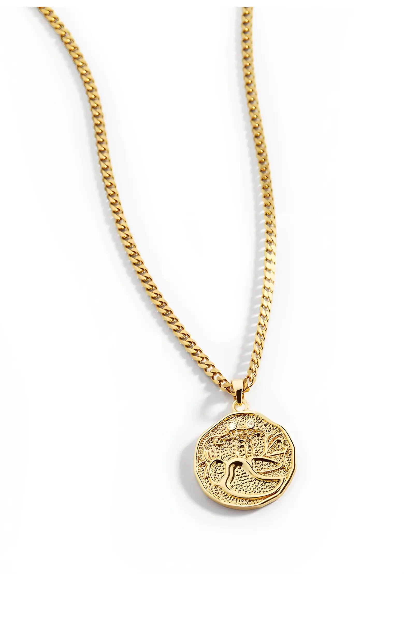 Astrological Sign Coin Pendant Necklace | Nordstrom