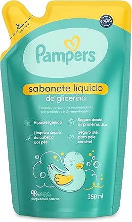 REF PAMPERS SAB LIQ GLICERINA 350ml | Amazon (BR)