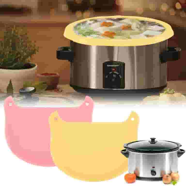 NUAHRHY 2 Pack Silicone Slow Cooker Liners Reusable Fit 6-8 Quarts Crockpot Leakproof & Easy Clea... | Walmart (US)