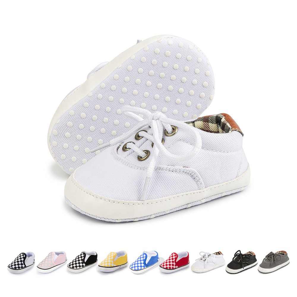 HsdsBebe Baby Unisex Canvas Shoes Casual Sneakers for Newborn 0-18 Months | Walmart (US)