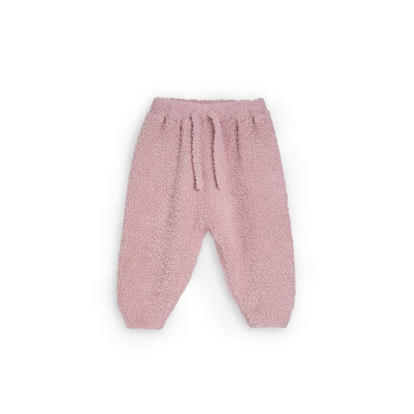 7AM Boxy Fuzzy Pants Baby 9/12 mo. Ash Rose | Scheels