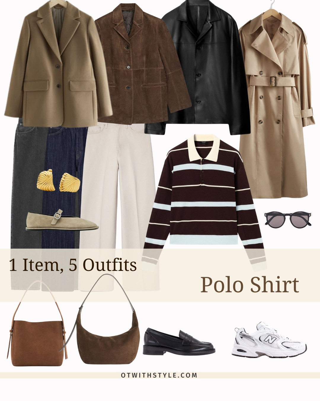Five ways to style a polo shirt for spring 🌸🤎

#LTKuk #LTKspring #LTKstyletip