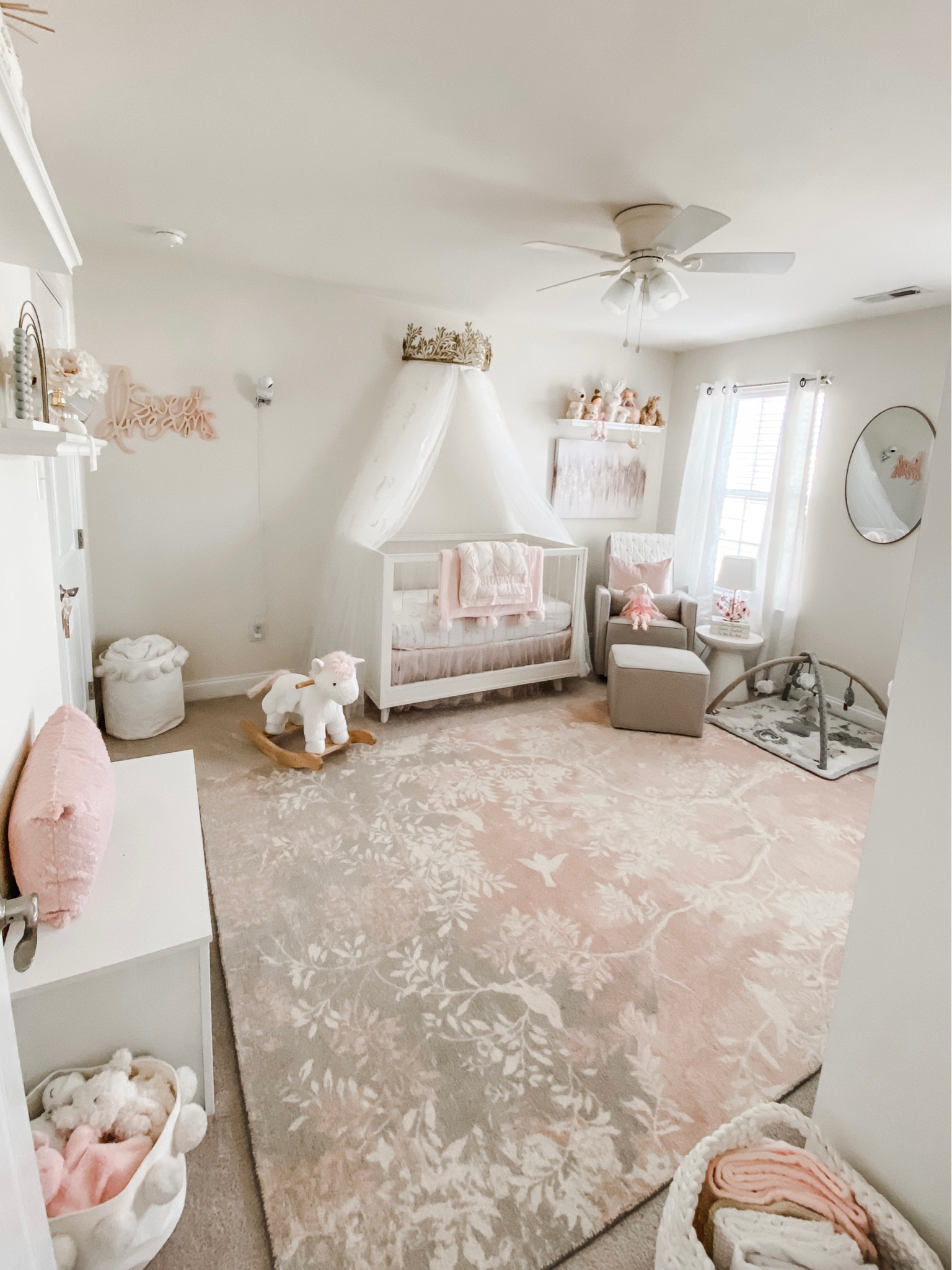 Princess themed nursery 