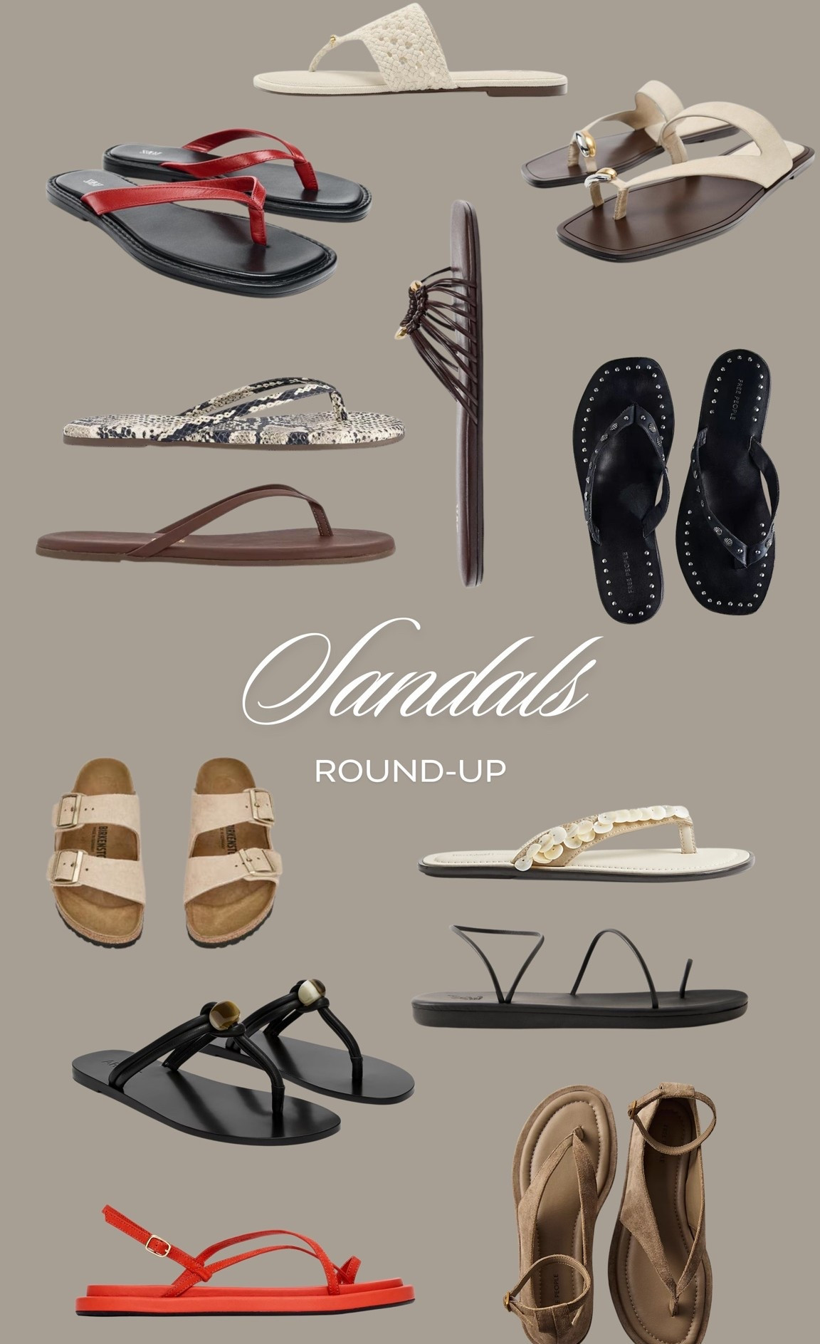 Summer sandals roundup 🤍☀️

#LTKsummer #LTKshoes